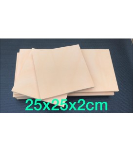 Resina de poliuretano (350) para tallar 25x25x2cm