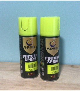 Pintura spray SPSIL 200ml amarillo flúor
