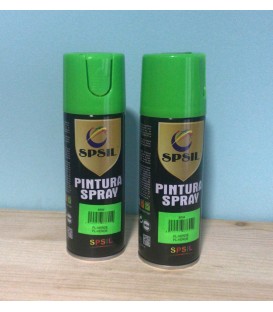 Pintura spray SPSIL 200ml verde flúor